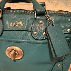 Green Coach Bag