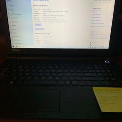 Refurbished Toshiba Satellite With Charger 