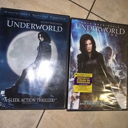 Underworld 1 & 2 On DVD