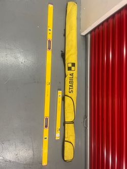 Stabila Level Set 78”, 24-40”, w/ Bag