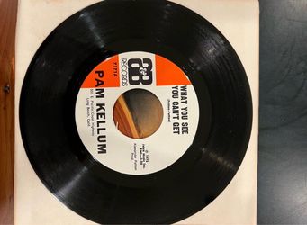 Pam Kellum numbered soul music collector 8 inch vinyl record