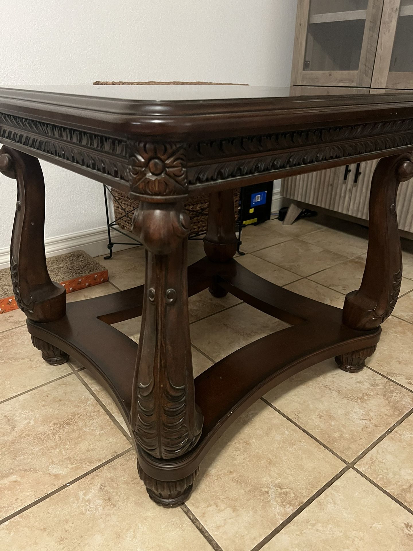 End tables & Buffet & Mirror