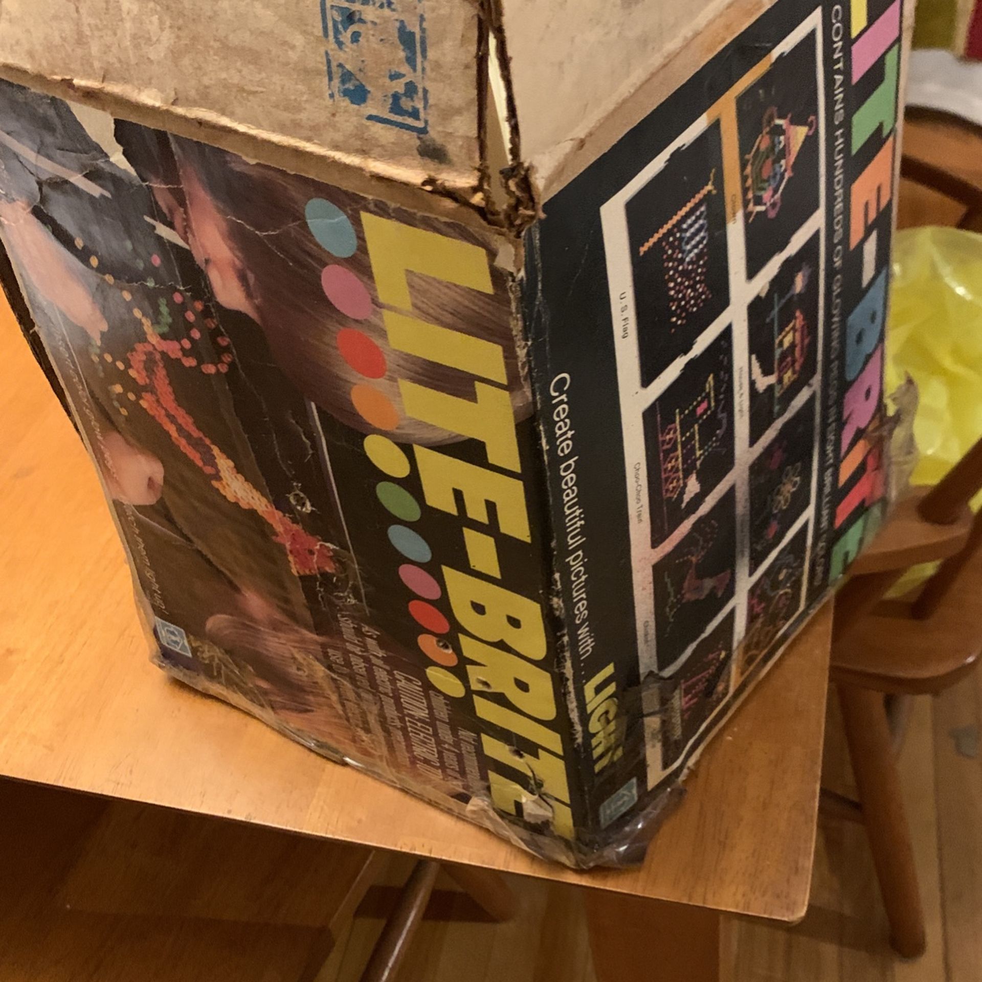 1978 Vintage “Light Bright” Set, 1978 Hasbro Toys