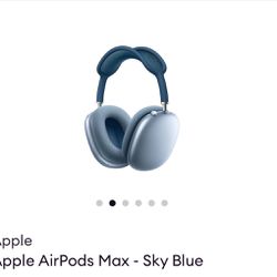 Blue Airpod Max