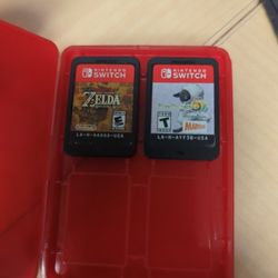 Switch Games (No Case )$65 For Both 