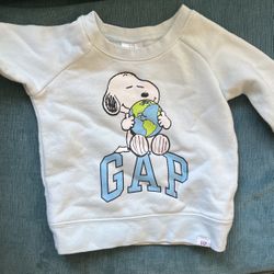 baby snoopy sweater