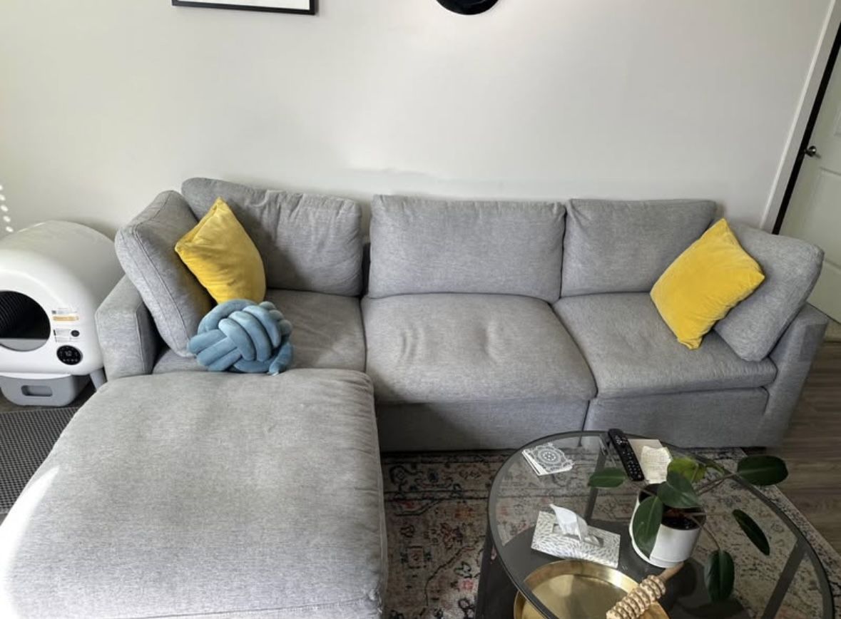 Modular Grey Couch