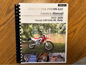 Honda CRF250L/RL Service Manual
