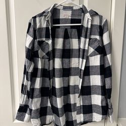 Merona XS Plaid Long Sleeve