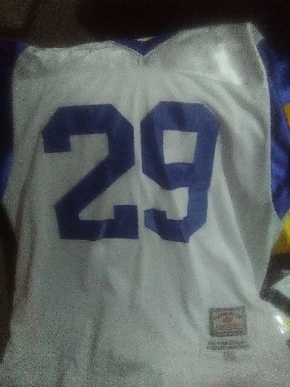 Size 54 sewn jersey. L.A. Rams great.
