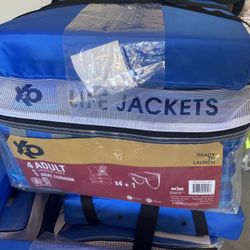 X2O Life Jackets & Seat Cushion Bundle