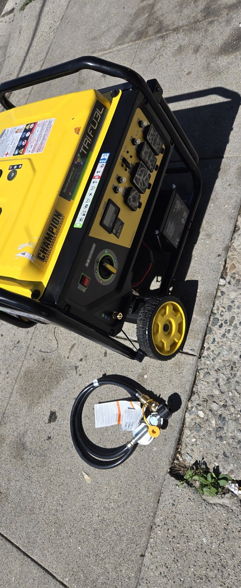 Generador Champion 11500 power.