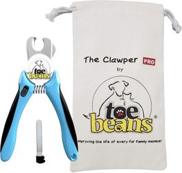Toe Beans Clawper PRO Dog Nail Clipper Claw Trimmer for Medium and Large Dogs. Bonus Items. Zero Waste Packaging - BRAND NEW 