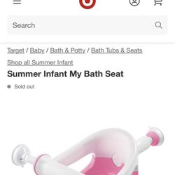 Summer Infant My Bath Seat 