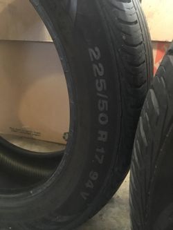 Used continental 225-50R17