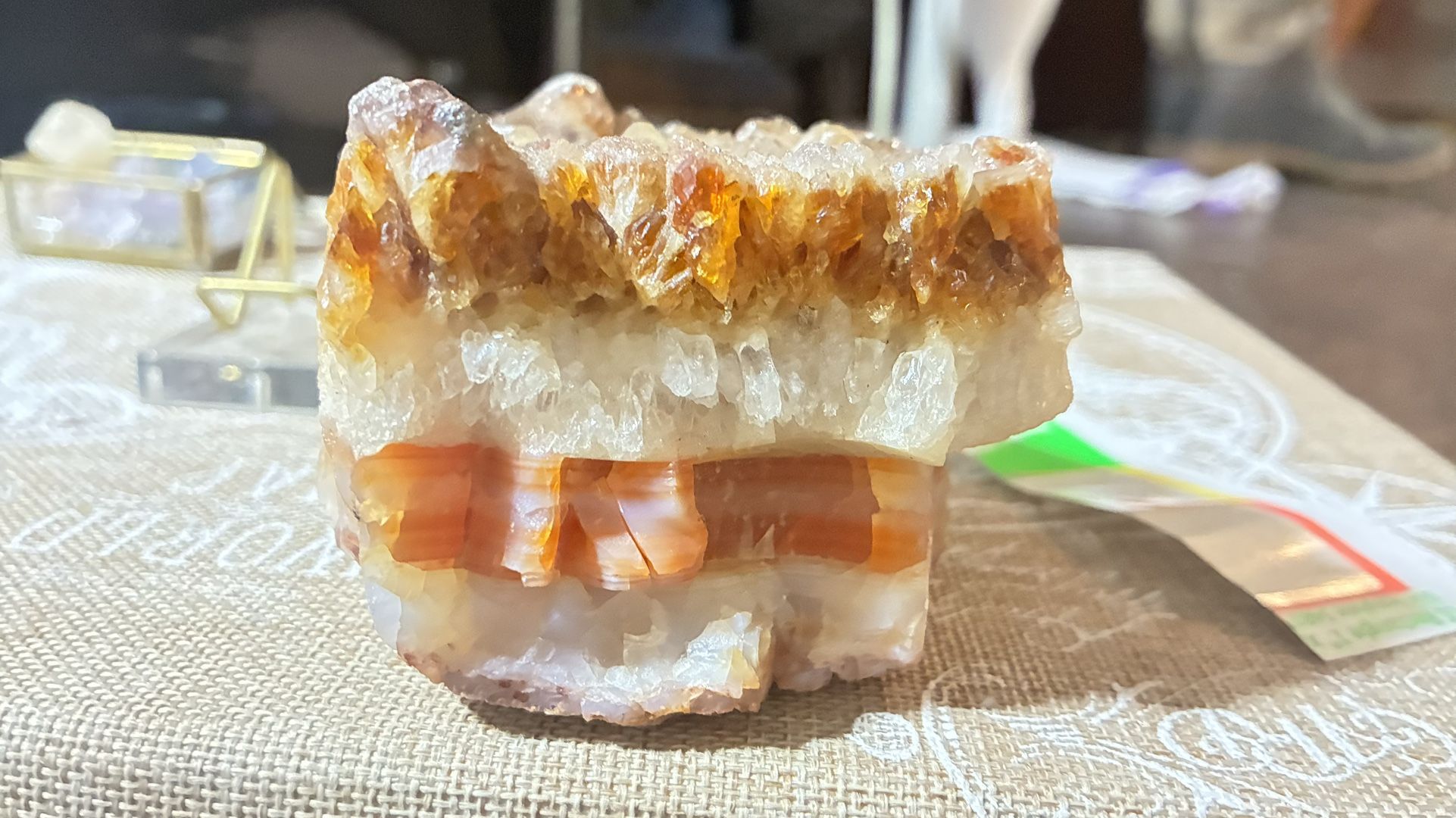 Large Yellow Calcite Free Form