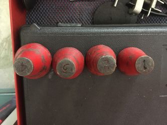 Snap on bushing knockers