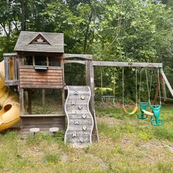 Wood Swing Set 