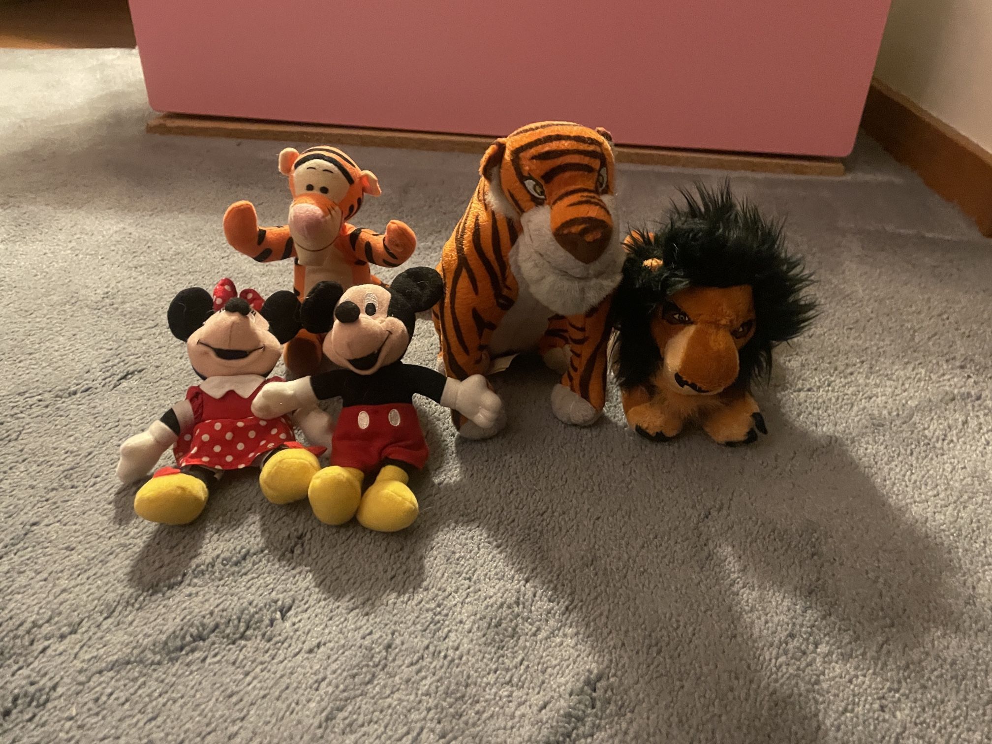 Assorted Plush Disney Characters