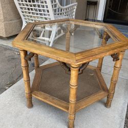 Vintage Mid Century Side Table   