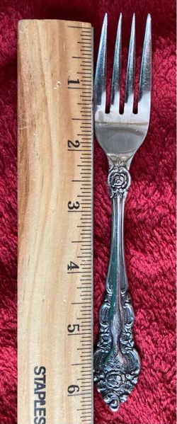 Lifetime Cutlery Crown Royale Stainless-Japan: 3 Spoons & 2 Forks