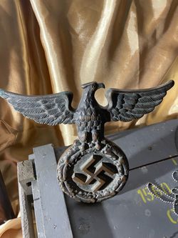 WWII German Reich Eagle Finial Figurine