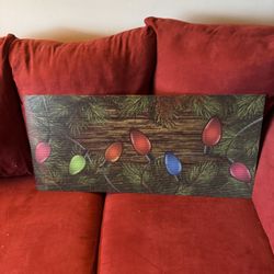 Jeep Grille Insert - Christmas Lights