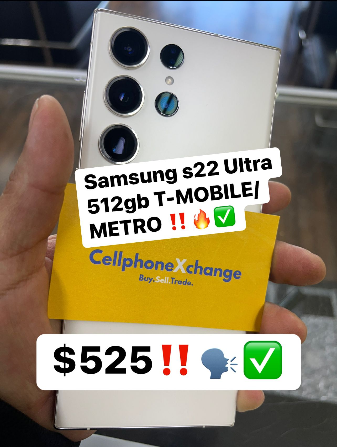 Samsung Galaxy S22 Ultra 512gb  Tmobile/metro 