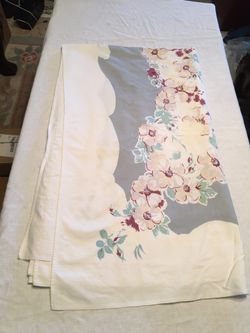 Antique collectible table clothes. Long 63 inches width 52 inches