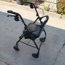 Adult Walker In Excellent Condition Easy To Fold With Compartment 