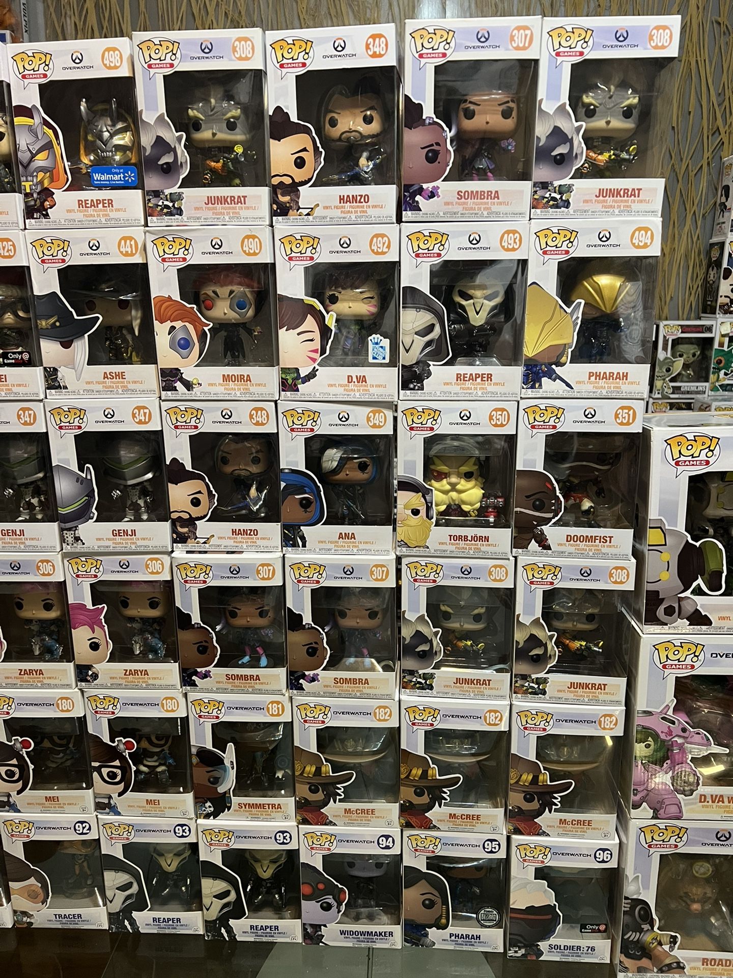 Funko Pop Lot Overwatch #48 Pops
