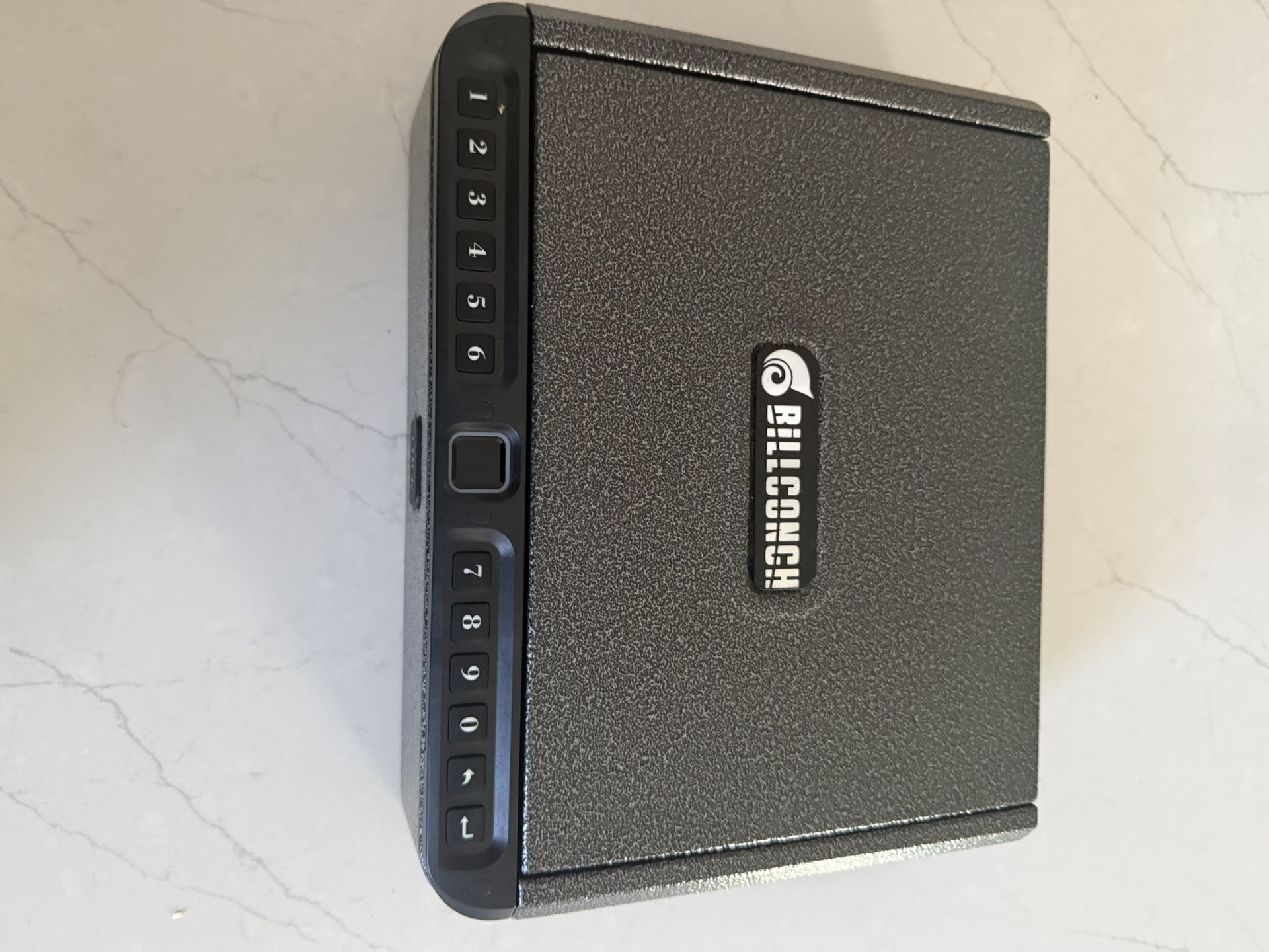 BILLCONCH Gun Safe for Handgun - Biometric Gun Safe 4 Ways Quick Access with Fingerprint/Full-digital Keypad/Key/APP Lock Handgun Pistol Safe for Nigh