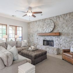 Beautiful, Luxury Sectional And Ottoman