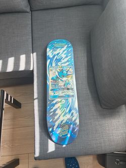 Santa Cruz Skateboards X Pokemon 2026 Skateboard Deck - Vaporean GX Edition