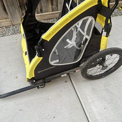 Schwinn 80lb Toddlers Kids Bike Trailer Prescott Yellow/Black 