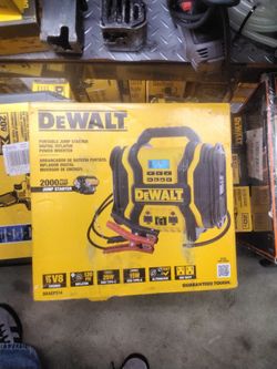 DEWALT PORTABLE JUMP STARTER
