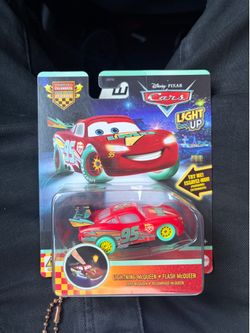Disney cars light up car rare