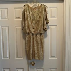 Gold Dress 