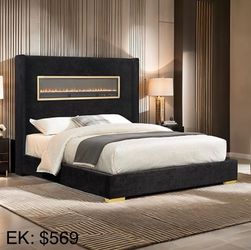 King bed frame