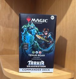 MTG Tarkir Dragonstorm Temur Roar Commander Deck