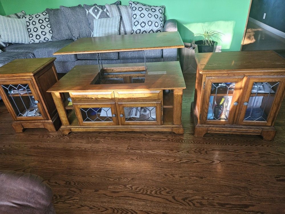 Coffee Table And Side Tables