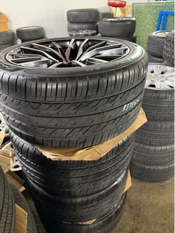 Used BMW X5 wheels and tires 20” super wide staggered M Edition