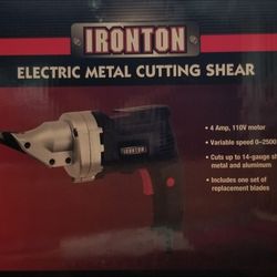 ELECTRIC METAL CUTTING SHEAR. 