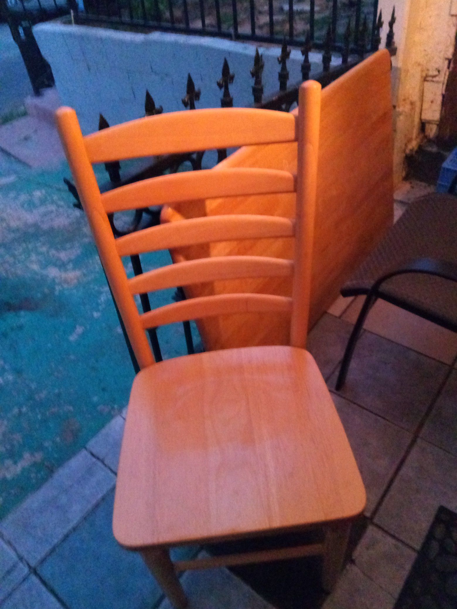 "FREE" Small kitchen table with four chairs