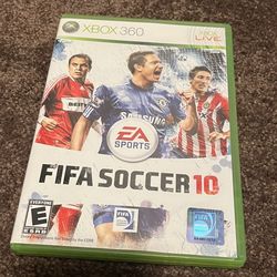 FIFA Soccer 10 For Xbox 360 Complete In Box (CIB)