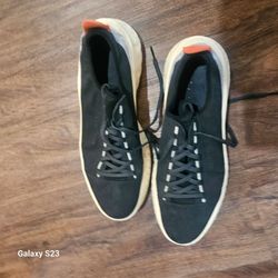 Cole hann black canvas sneakers