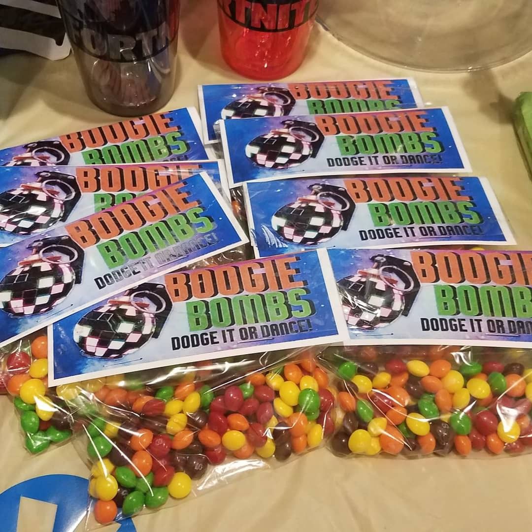 Fortnite themed birthday package