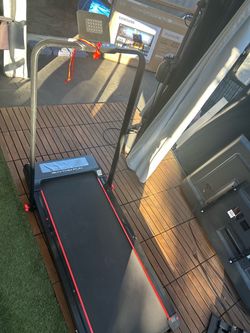 Portable treadmill