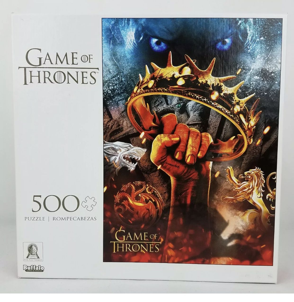 Buffalo Games - GAME OF THRONES - For The Throne - 500 Piece Jigsaw PUZZLE - New