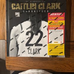 Caitlin clark chronicled Brand New Unsealed With 32 Cards 